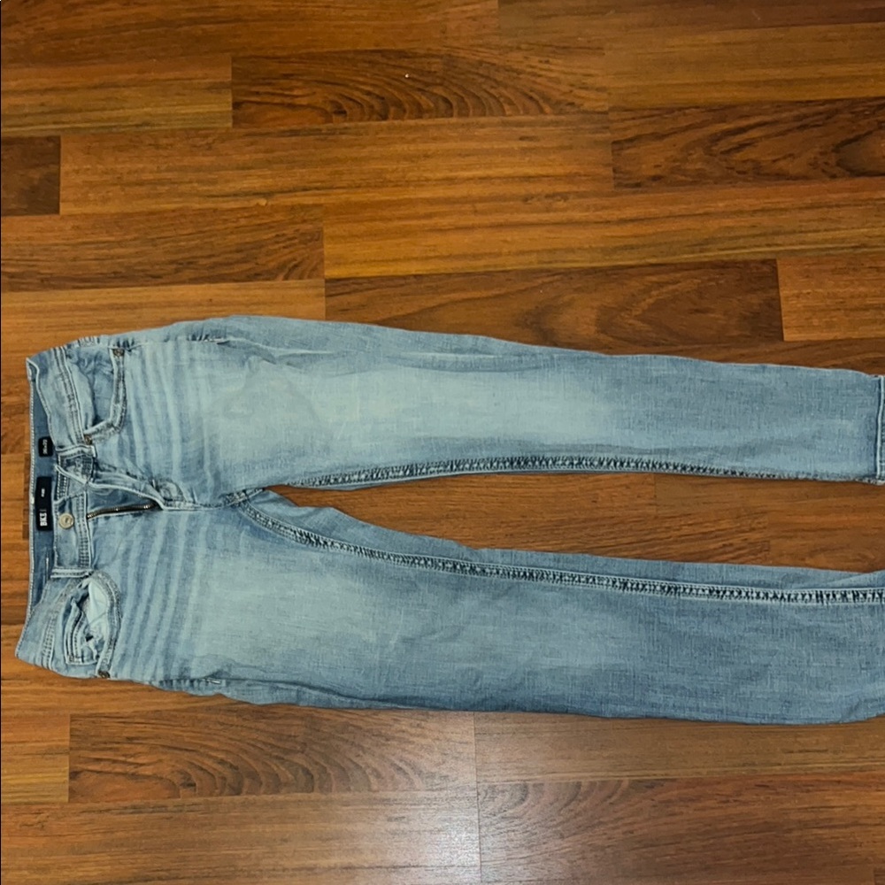Buckle Light Wash Denim Jeans